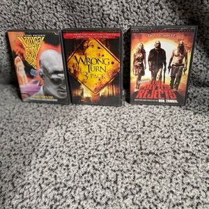 Horror DVD Collection - Black and Yellow Covers